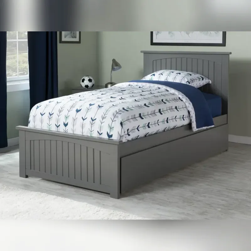 Abbie Solid Wood Platform Bed - Model A827