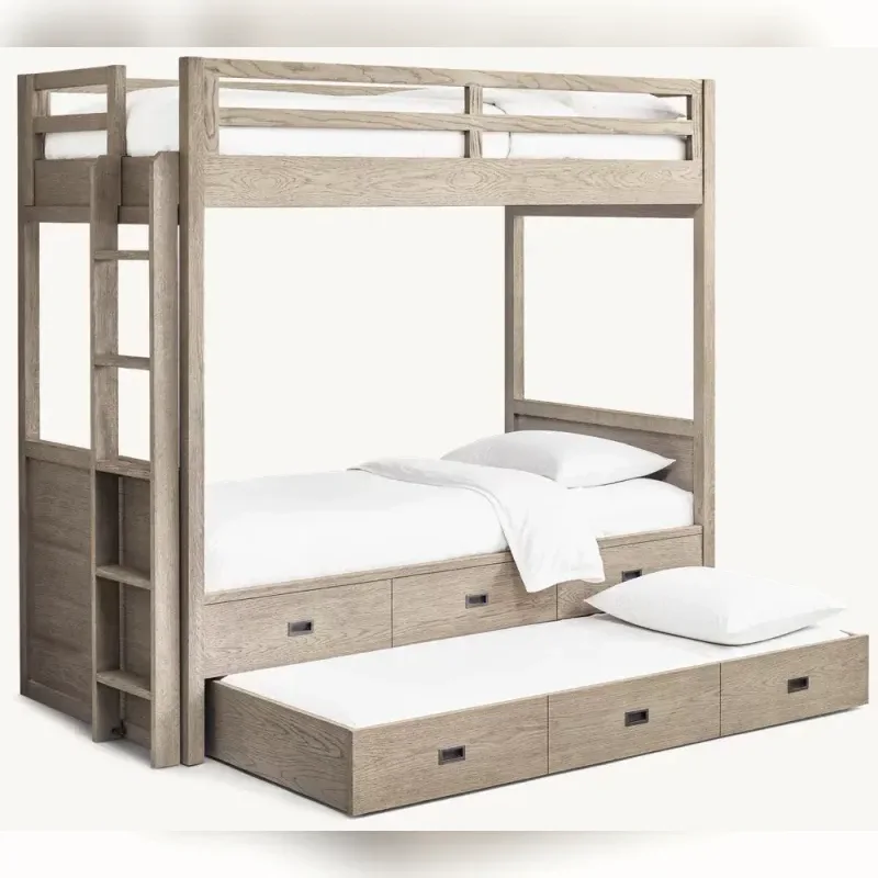 Avalon Bunk Bed With Trundle _ Model A786