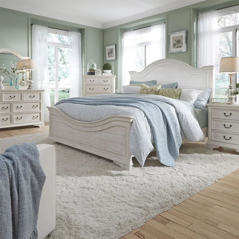Bayside Bedroom Set – Antique White