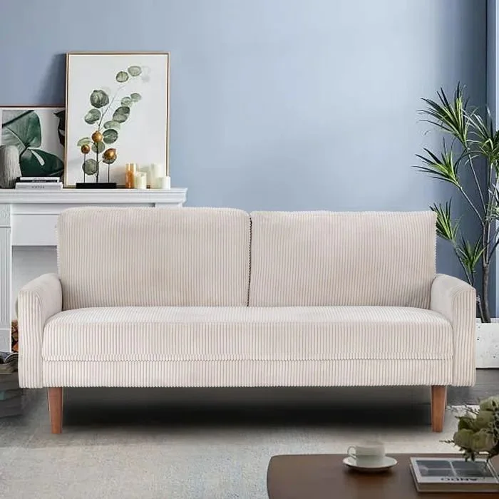Corduroy 3-Seater Sofa – Model A361