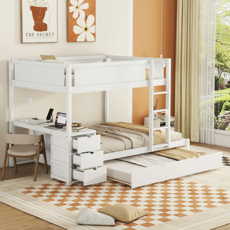 Full Over Full Bunk Bed – Model A849