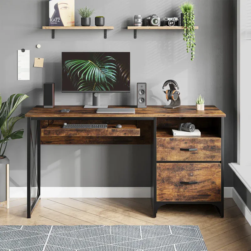 LABELLE Rustic Industrial Desk