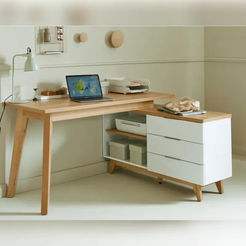 LIBRE Scandinavian L-Shaped Desk