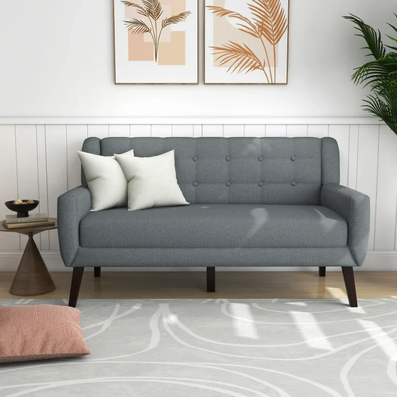 Mid Century Modern Loveseat – Model A385