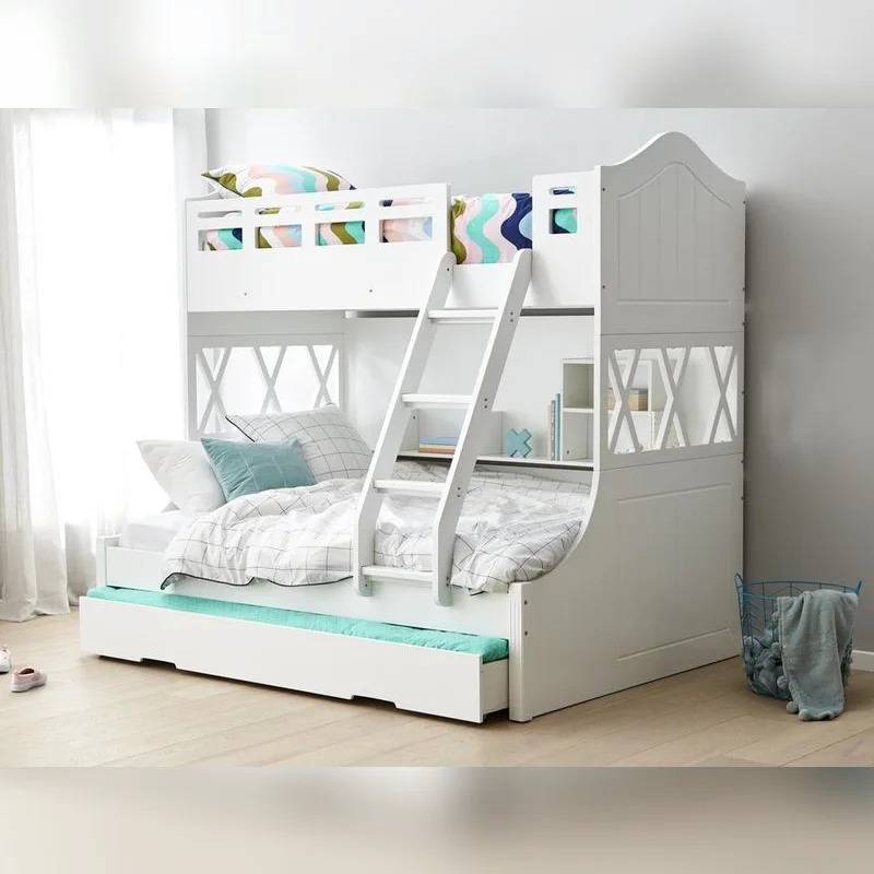 Snow Bunk Bed with Trundle