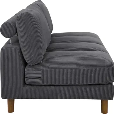 Stylish Armless Corduroy – Model A396