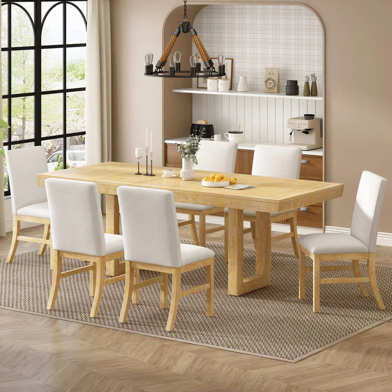 THE THRONE RECTANGULAR PEDESTAL DINING TABLE – MODEL A2090