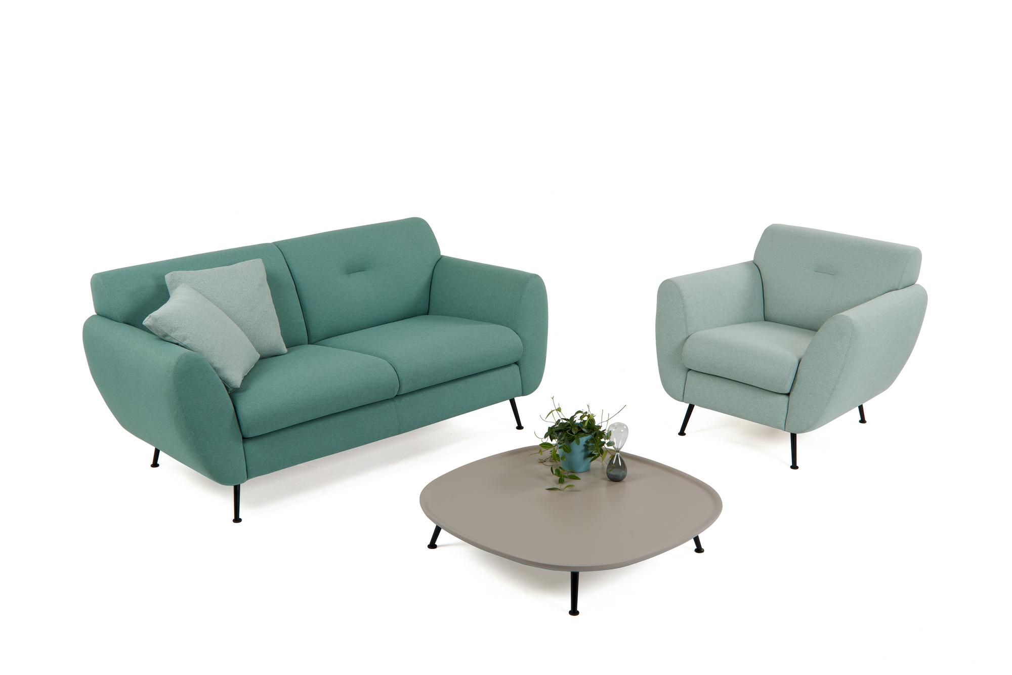 OLIVE Low square coffee table