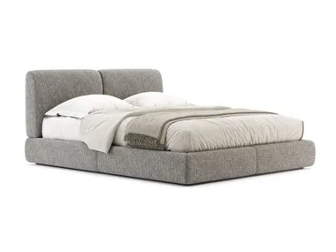 Fabric storage bed MARGOT PLUS Domkapa