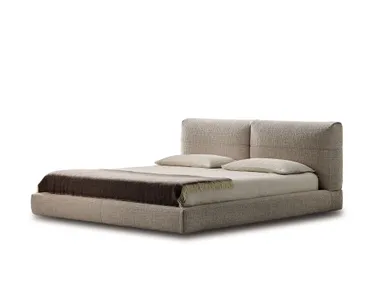 Upholstered fabric double bed BELLOALTO BED Bonaldo
