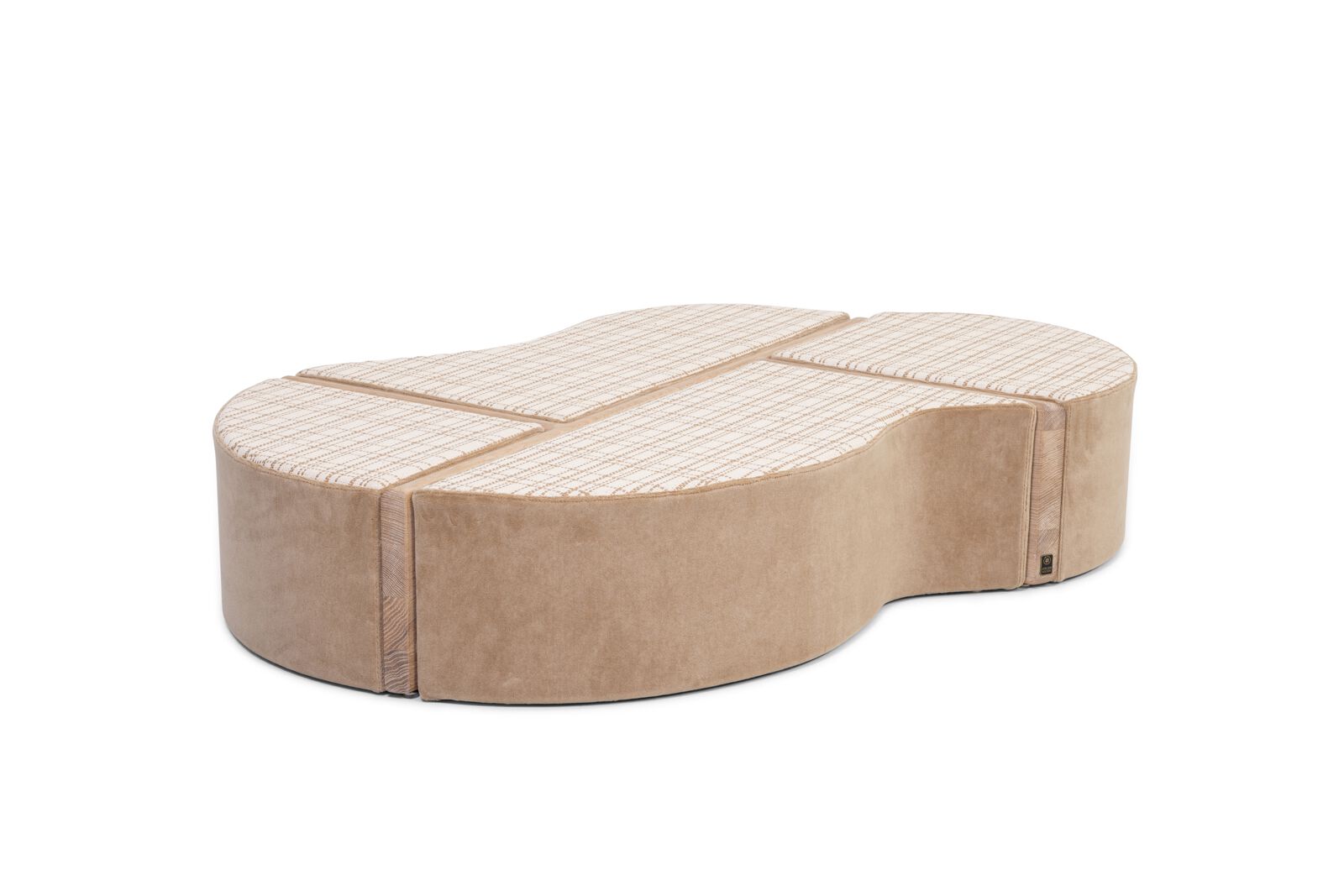 FLINT GRID DEDAR Free form low coffee table