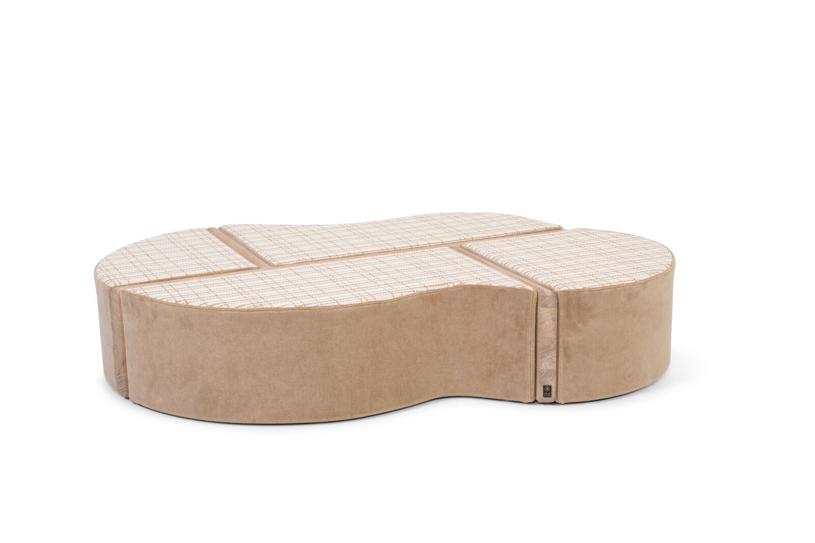 FLINT GRID DEDAR Free form low coffee table