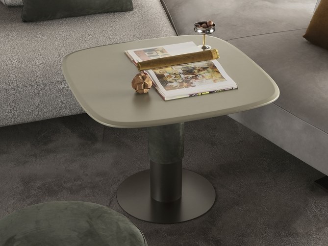 DYNAMIC Height-adjustable MDF side table