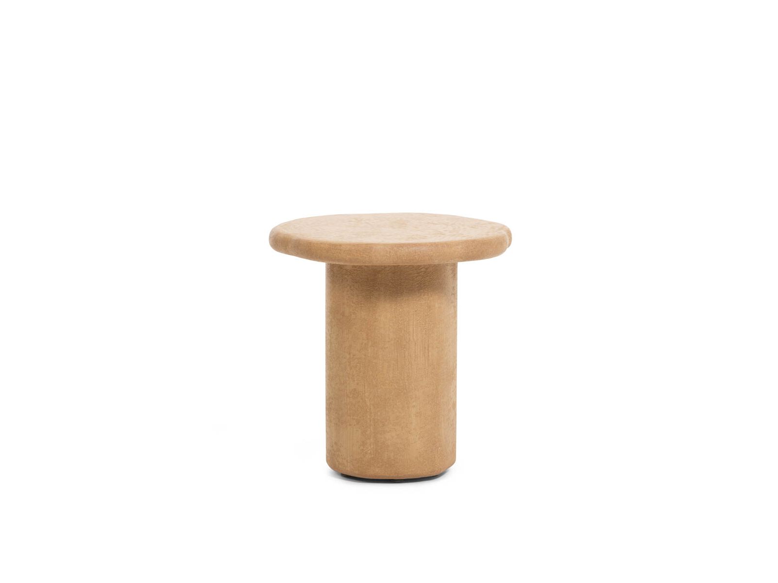 FLINT CHAMP Round coffee table with central base