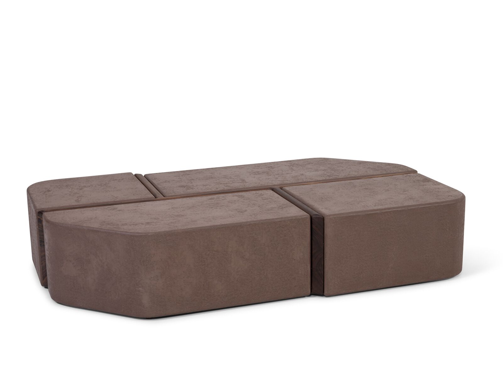 GRID PURE Free form low coffee table