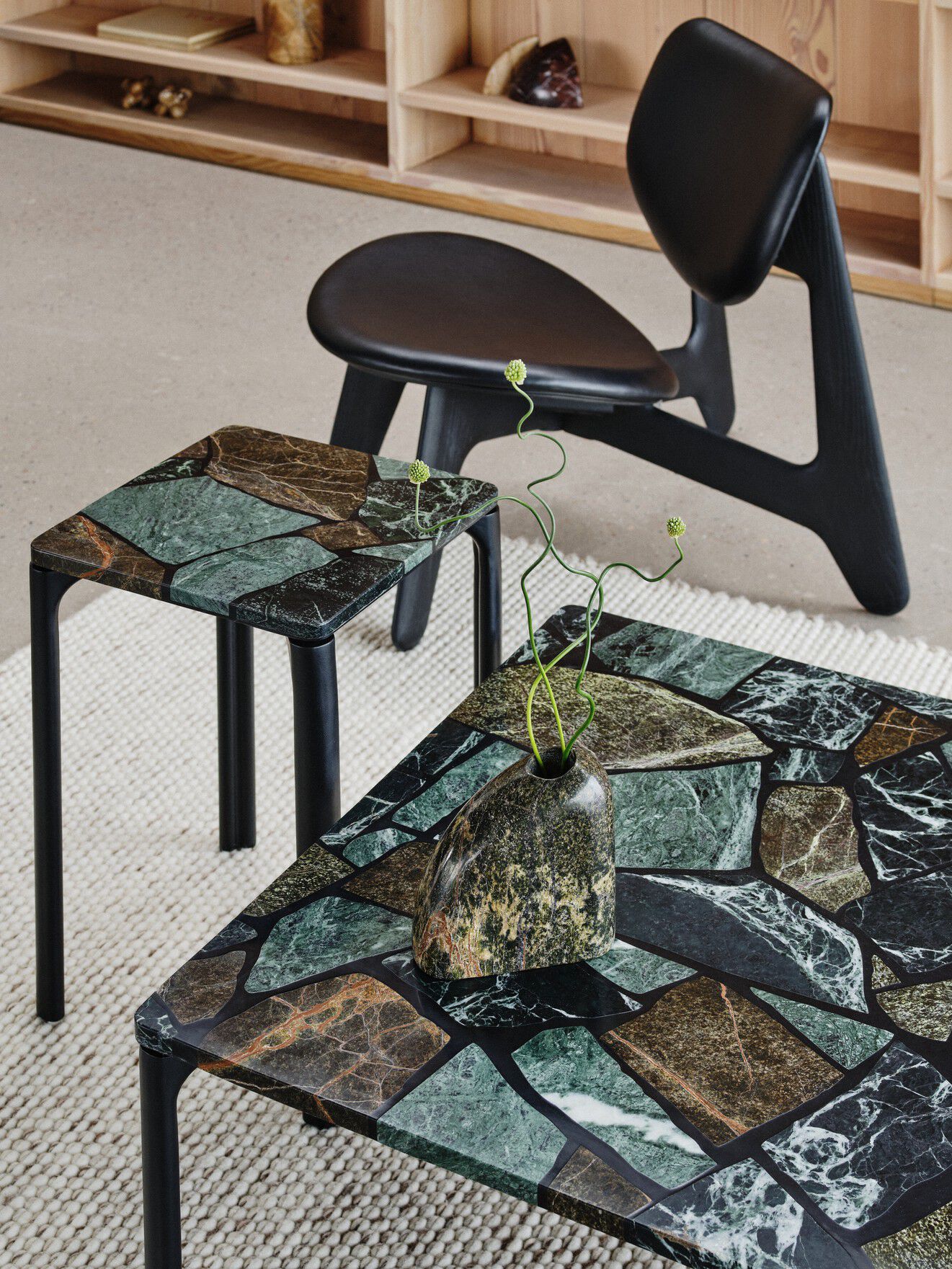 SMASH — Square marble coffee table