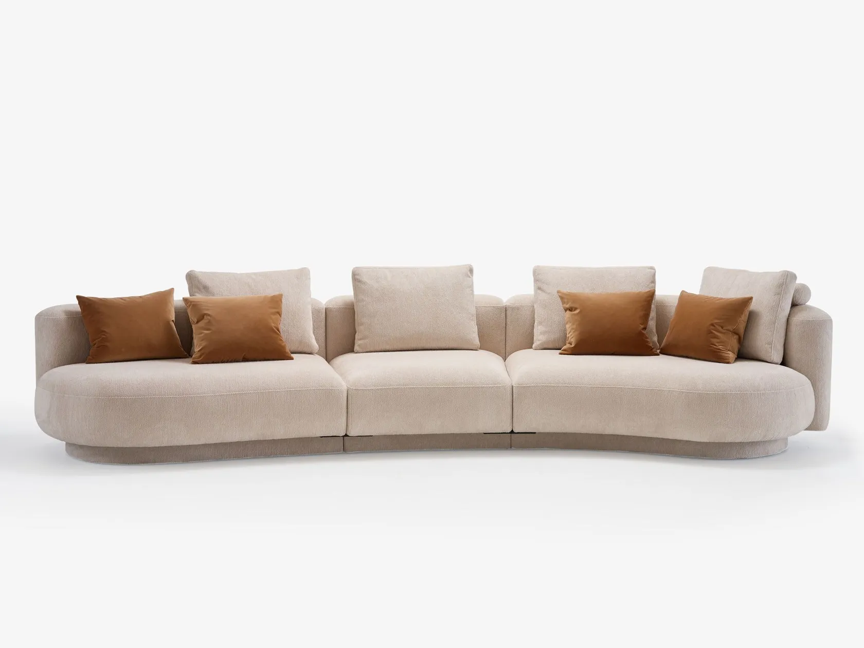 ANJA Curved modular sofa