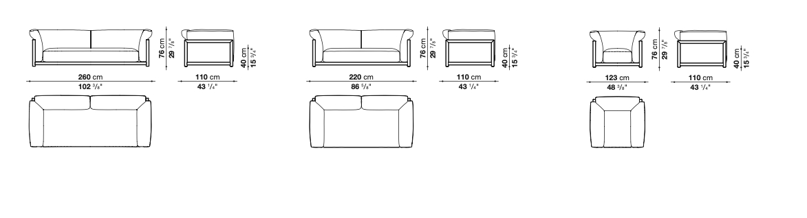 UNTITLED / UNTITLED OUTDOOR Sofa
