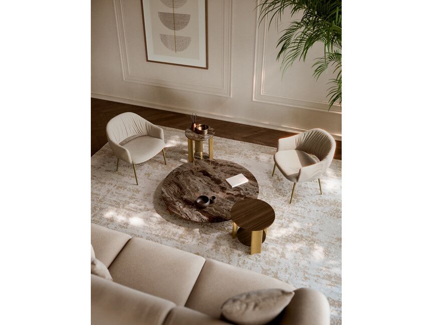 CORE Round central coffee table