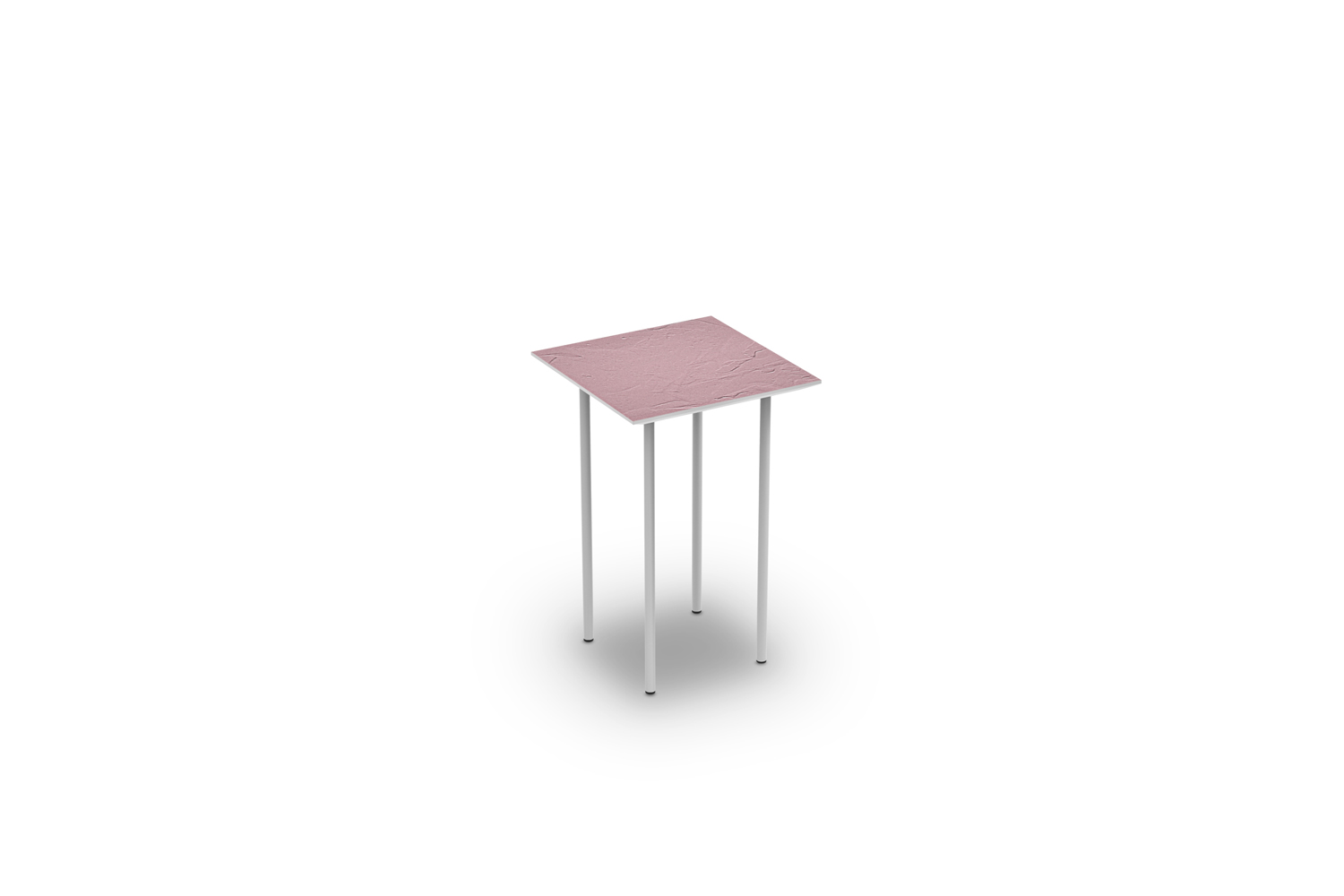 HOLMES Q-32-52-72-92 — Square metal coffee table
