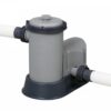 Power Steel™ Frame Pool Complete set with filter pump 610 x 366 x 122 cm , wood printing (bog oak), oval