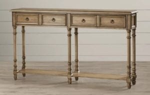 Preusser Solid Wood Console Table