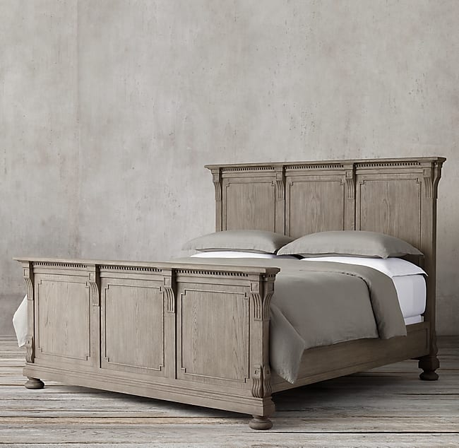 ST JAMES PANEL BED WITH FOOTBOARD 1 - ST. JAMES PANEL BED WITH FOOTBOARD