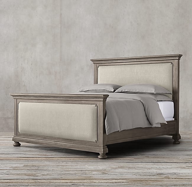 ST JAMES PANEL FABRIC BED WITH FOOTBOARD 3 - ST. JAMES PANEL FABRIC BED WITH FOOTBOARD