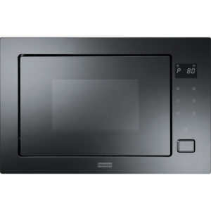 FRANKE Microwave Crystal FMW 250 CR2 G BK Glass Black 131.0391.304