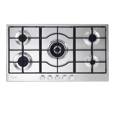 Untitled design 2020 09 30T182017.655 - Elba gas hob 90 cm 5 burners safety front controls stainless ELIO 95-545 L