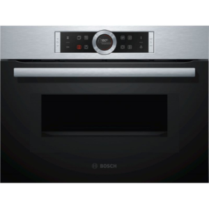 BOSCH Serie | 8 Built-in compact oven with microwave function 60 x 45 cm Stainless steel CMG633BS1