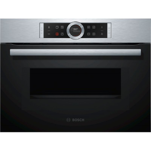 Untitled design 66 - BOSCH Serie | 8 Built-in compact oven with microwave function 60 x 45 cm Stainless steel CMG633BS1