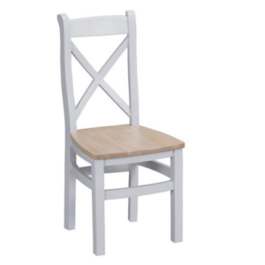 Kaede Grey Cross Back Dining Chair