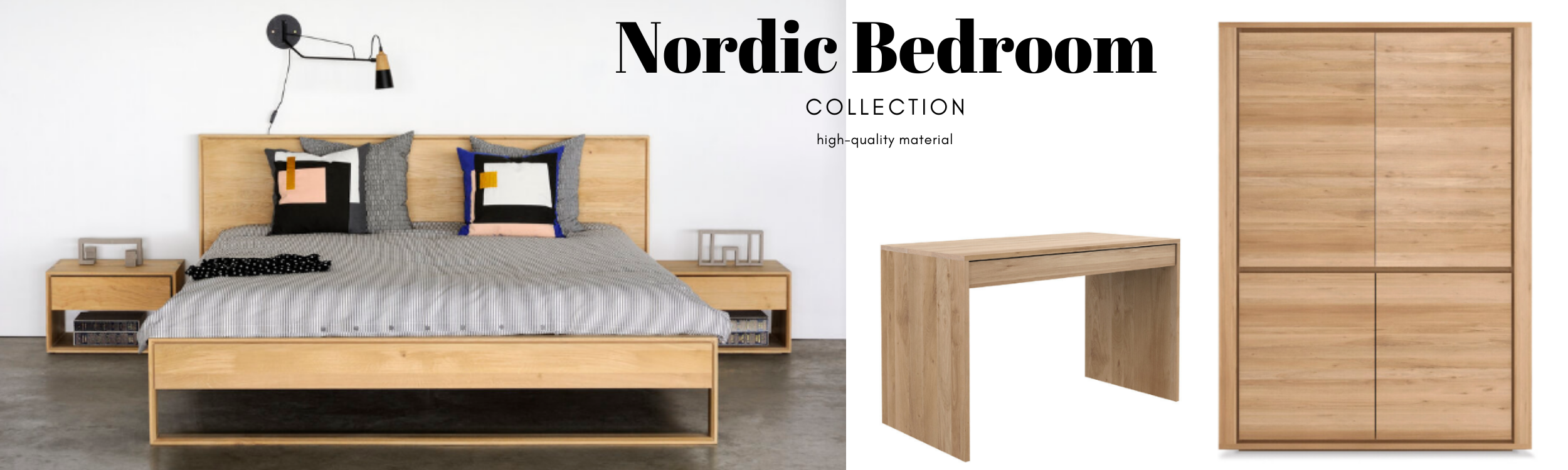 Modern Bedroom furniture ideal 2 - Nordic Bedroom Collection