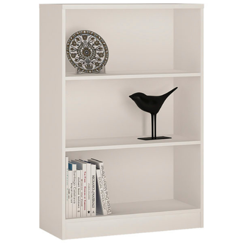 Bookcases Furniture Ideal, 36 Wide Bookcase White Gloss