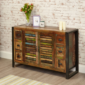 Yauvani Sideboard with 6 Drawers | Fully Assembled