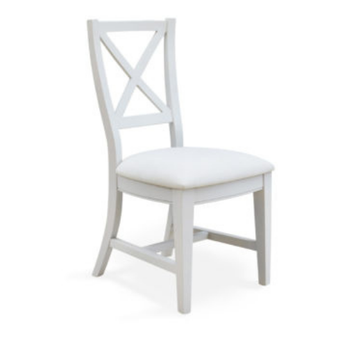 Zora Grey Cross Back Dining Chair - Zora Grey Cross Back Dining Chair