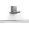 Bosch Serie | 4 wall-mounted cooker hood 60 cm clear glass DWG66CD50Z