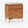 Mid-Century 3-Drawer Changing Table