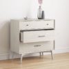 Mid-Century 3-Drawer Dresser – Pebble