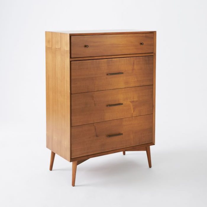 MidCentury 4Drawer Dresser Acorn Furniture Ideal Chest drawer