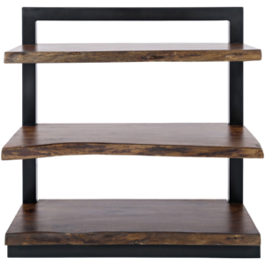 MarbellaEdge Light Chestnut 3 Shelf Bookcase