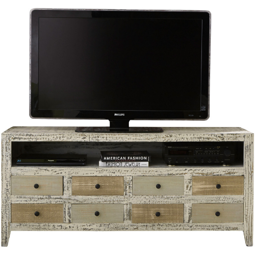 OurenseDistressed Neutral 61 Inch Console - OurenseDistressed Neutral Console