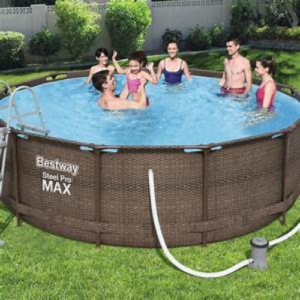 Bestway Pro Max Steel Frame Pool Set with Filter Pump 366×100 cm – No:56709