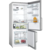Bosch Serie | 6 free-standing fridge-freezer with freezer at bottom 186 x 75 cm Stainless steel (with anti-fingerprint) KGA76PI3E8