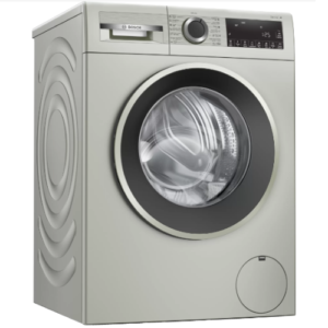 Bosch Serie | 4 washing machine, front loader fullsize10 kg 1400 rpm, silver inox WGA254XVEG