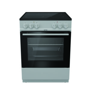 Gorenje Freestanding electric cooker, 60 cm, 4 burners, gray EC6111SG