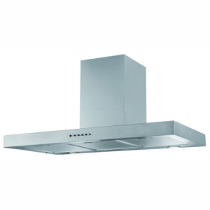 Elba Flat hood, 120 cm, stainless steel ECH 1218 X