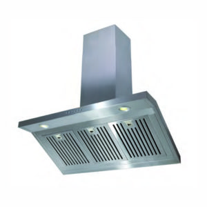 Elba Wall mounted hood, 90 cm, stainless steel EPH 9047 X