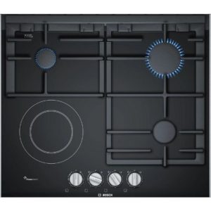 Serie | 8 Mixed hob (gas and electric) 60 cm Ceramic, Black PRY6A6B70Q